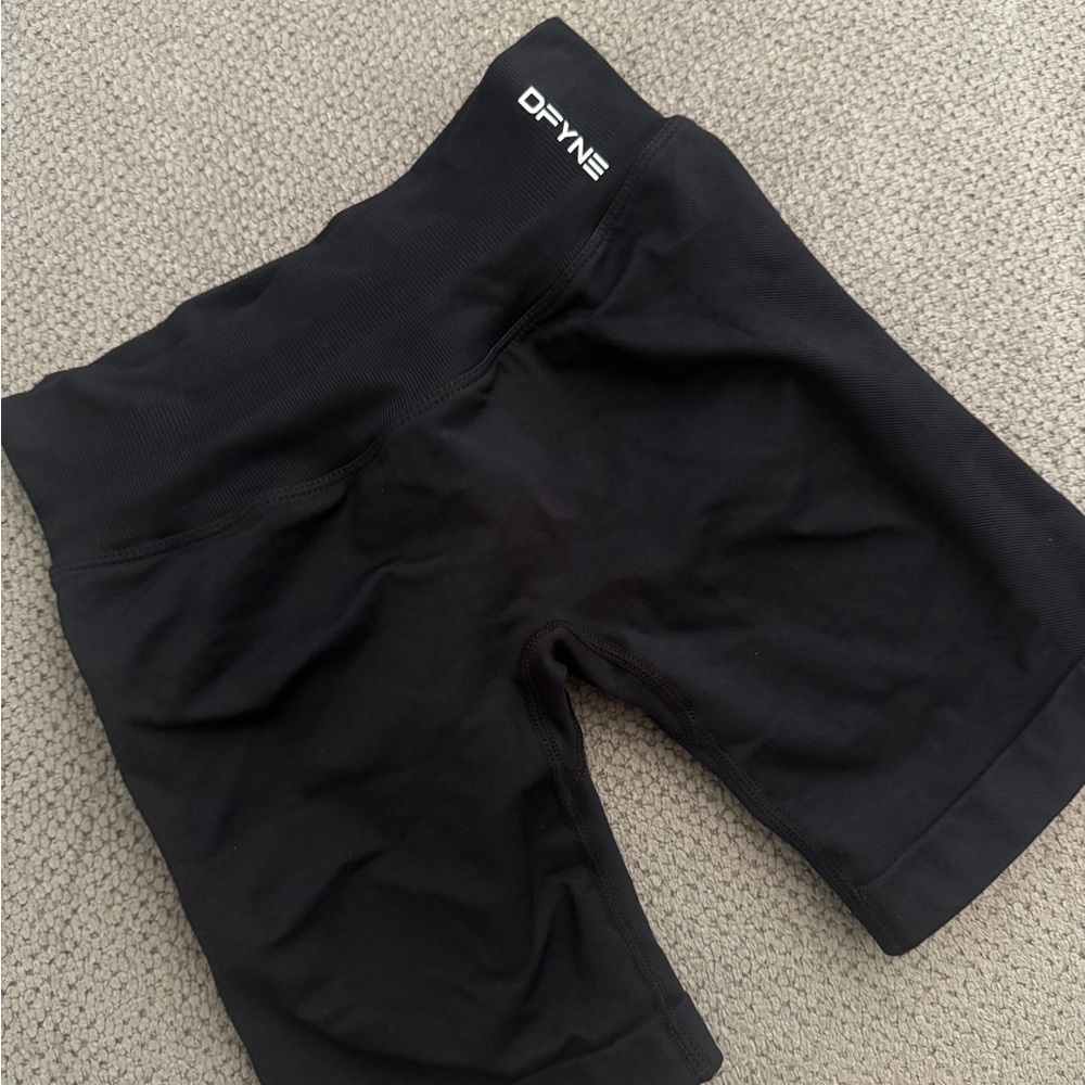 DFYNE Women's Black Athletic Shorts never worn